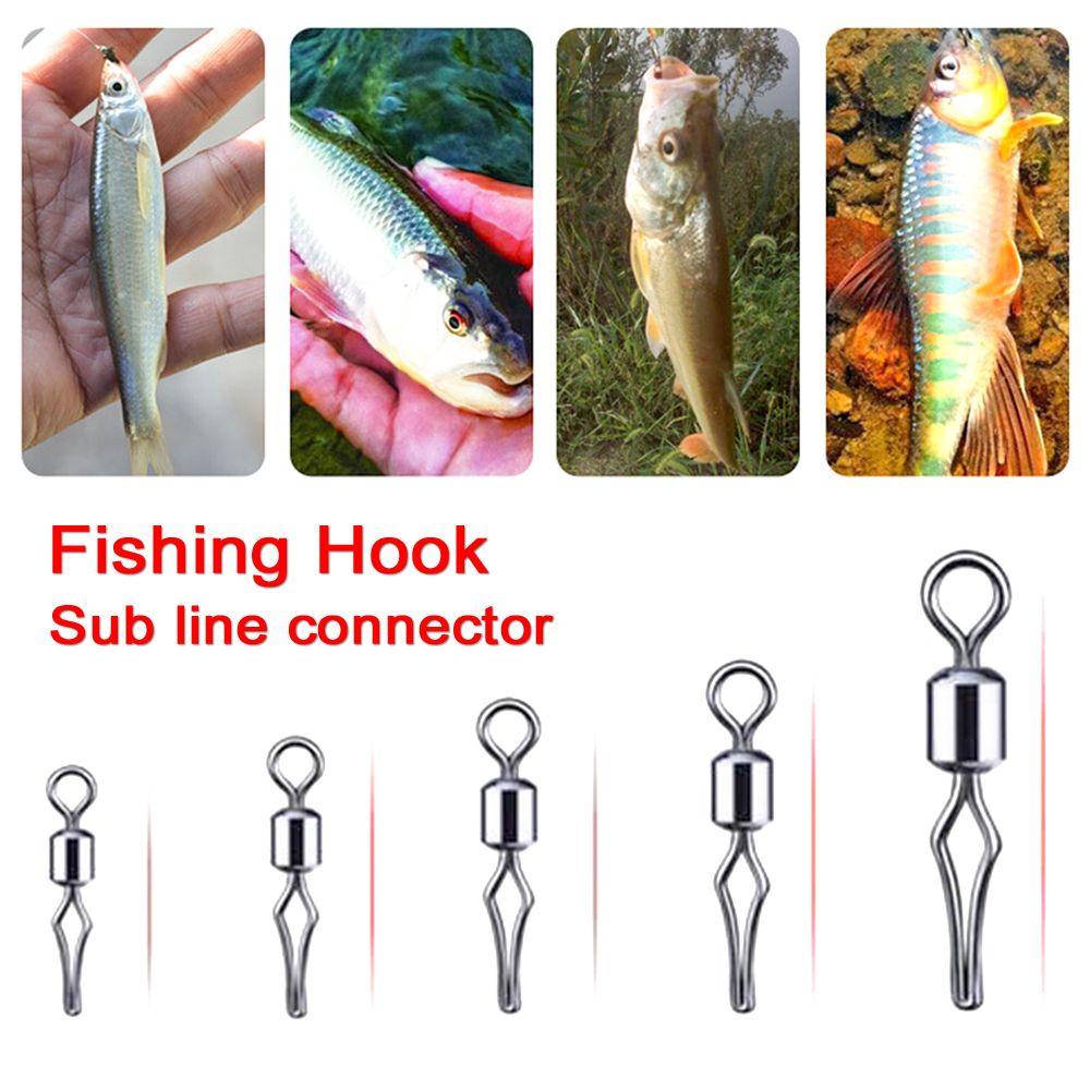 Preva Aksesoris Pengait Pancing Pengganti Quick Sub Connector Quick Link Double Hook