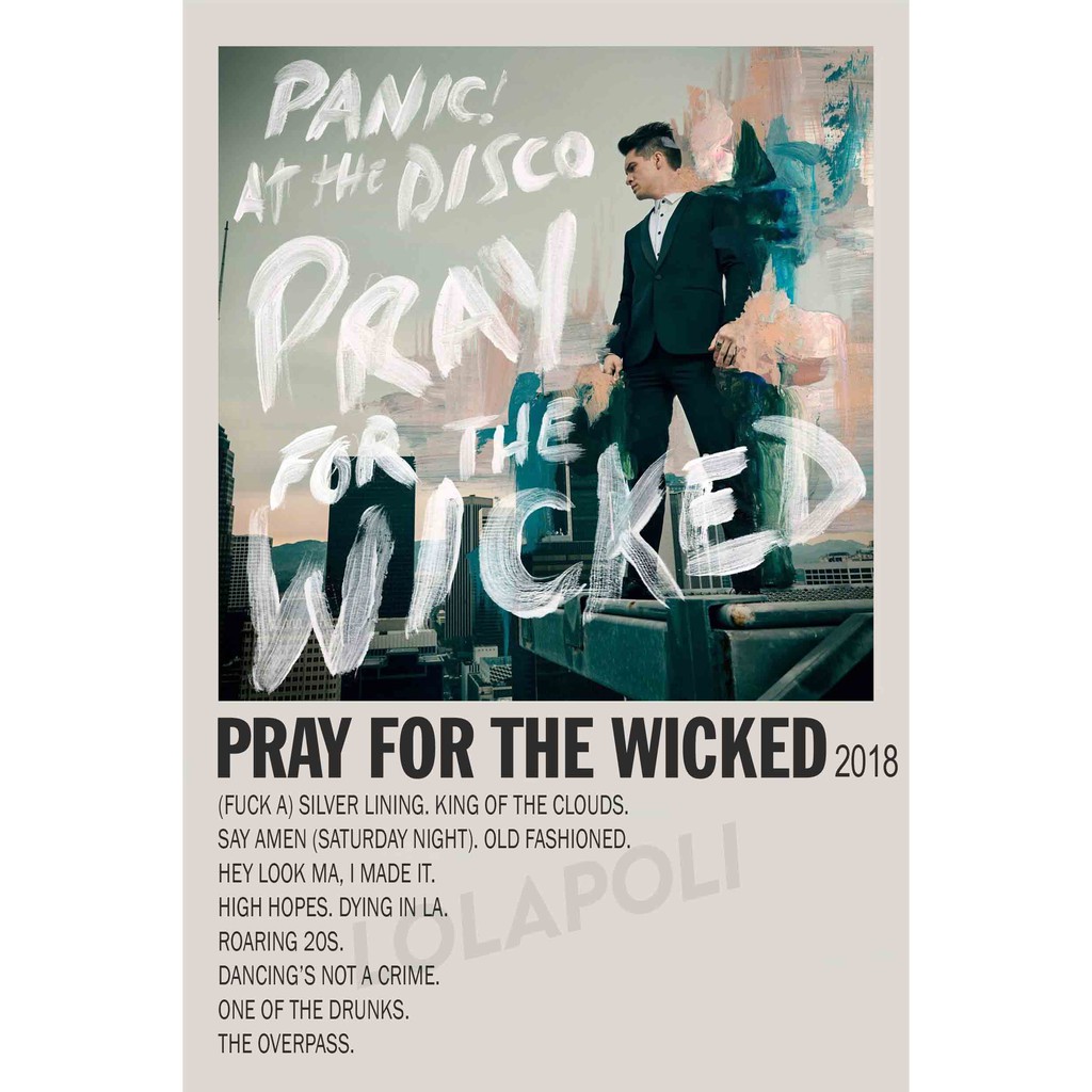 Poster Cover Album Pray For The Wicked - Panic! At The Disco