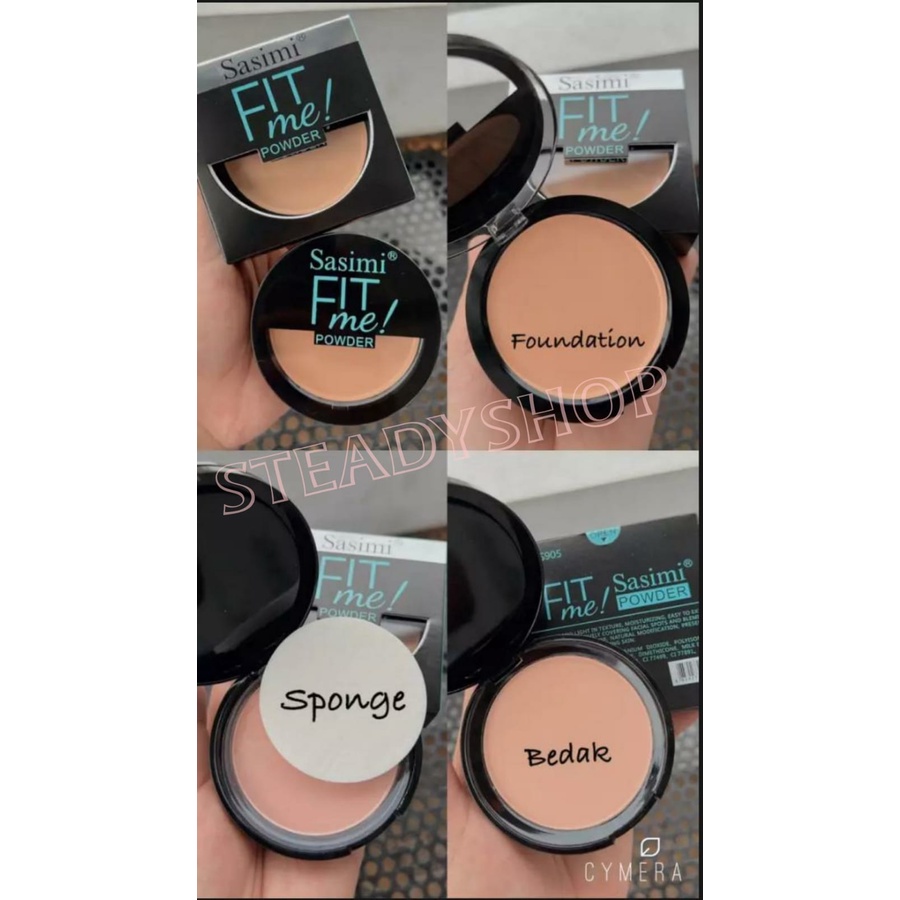 SASIMI POWDER 2in1 FIT me / Powder & Foundation /BEDAK PADAT /COD