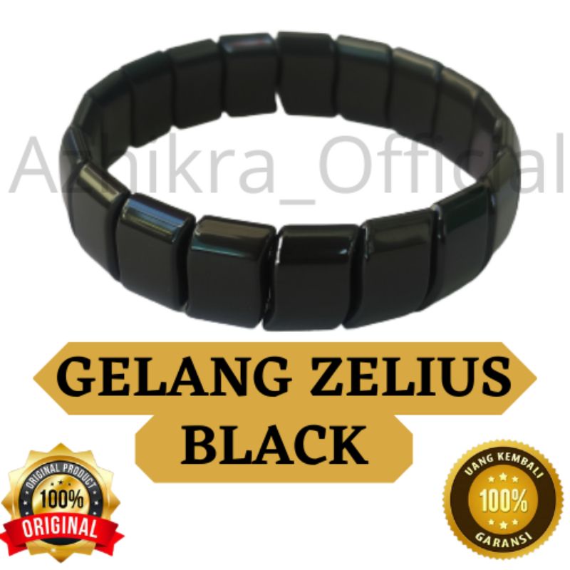 Black Jade Gelang Kesehatan Azhikra Gelang Terapi Jade Stoniq ORIGINAL