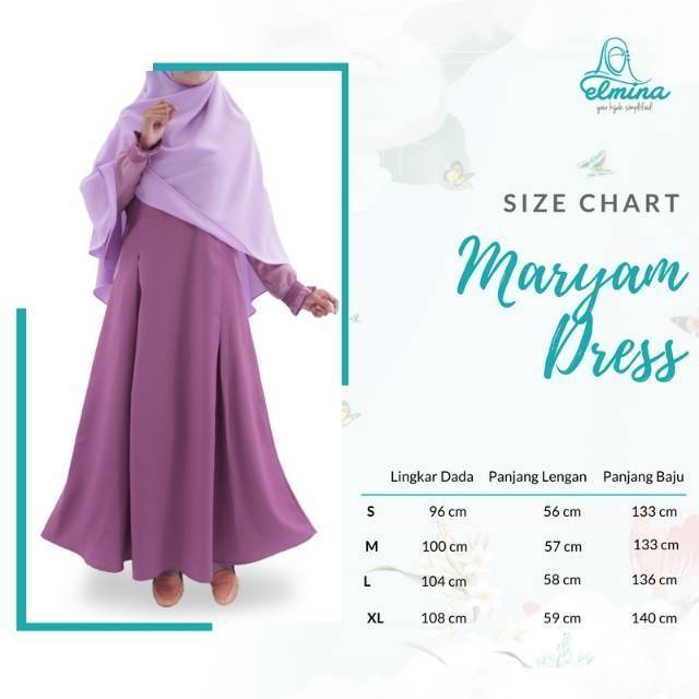 Gamis Maryam Dress by Elmina