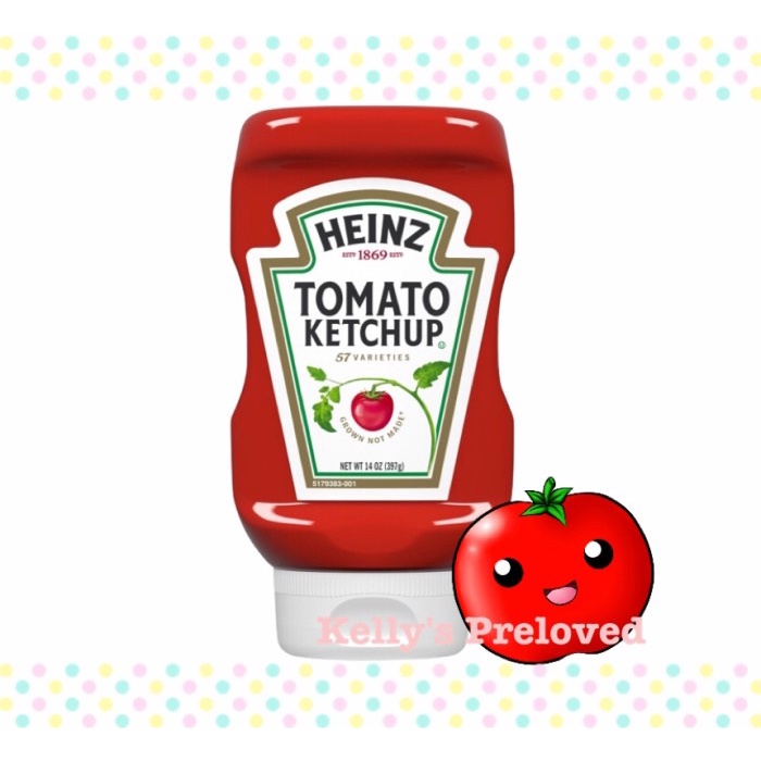 

Siap Kirim Heinz Tomato Ketchup 14 Oz | Saus Tomat ( 397Gr ) Made In Usa