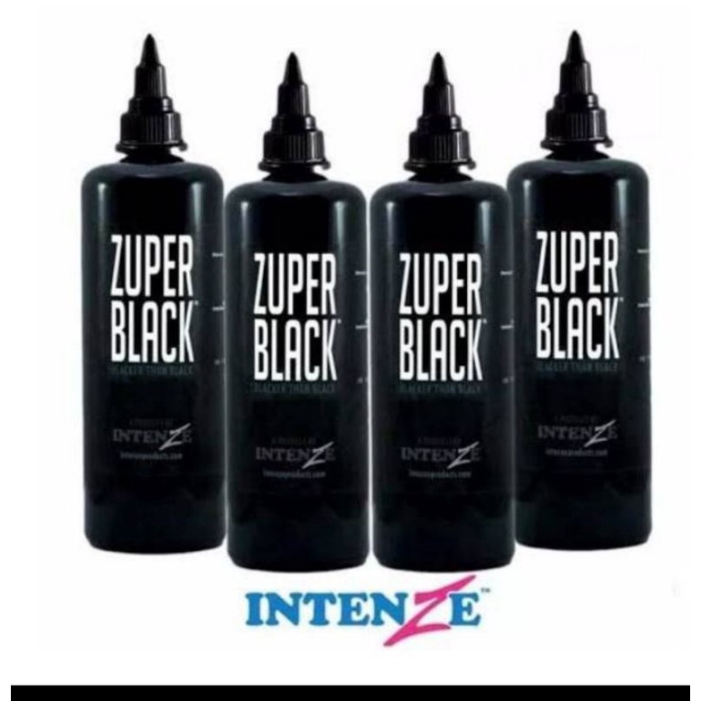 TINTA TATTOO INTENZE ZUPER BLACK ORIGINAL USA