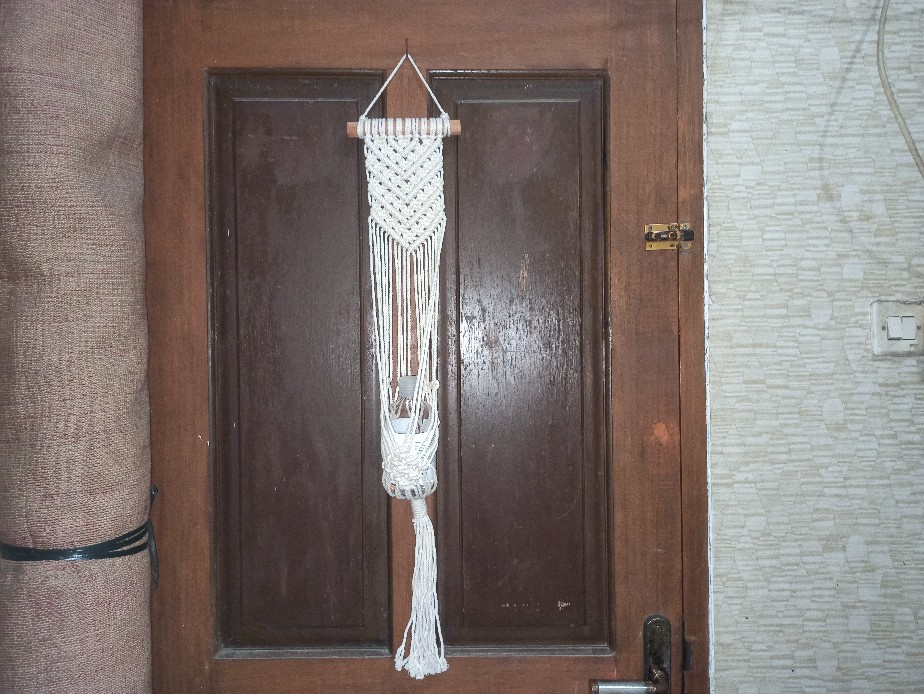 Macrame / Plants Hunger /wall Hinging /gantungan Pot / Wall Decor /hiasan Dinding