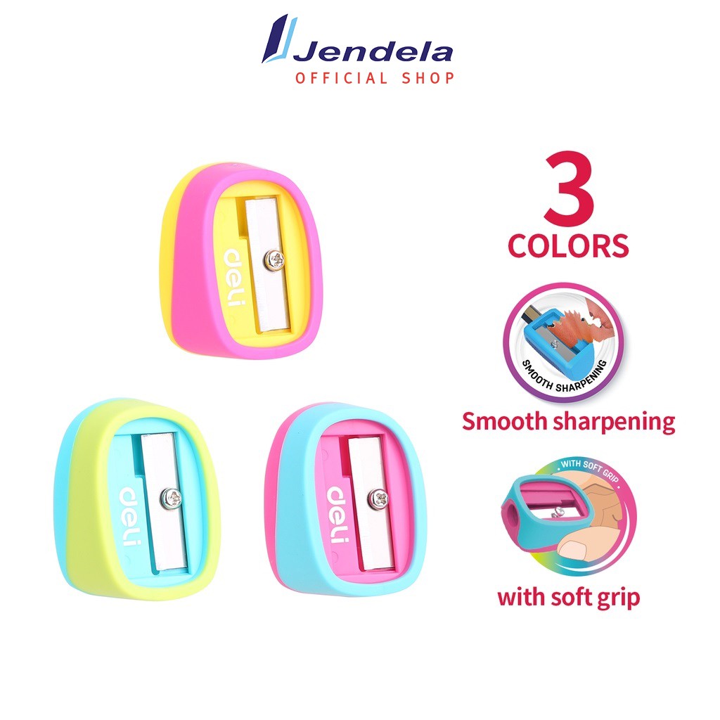 

Rautan Pensil Deli Pencil Sharpener Harga Satuan Serutan Pensil Alat Tulis Sekolah ATK