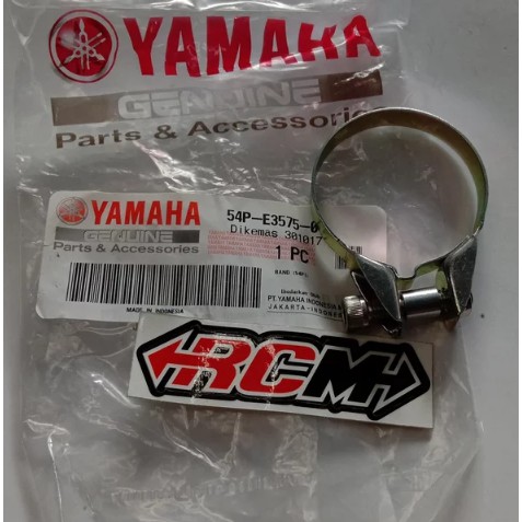 54P-E3575-00 BAND KLEM CLEM KANCINGAN KANCING DR THROTTLE KE SELANG FILTER MIO J MIO GT SOUL GT ORI