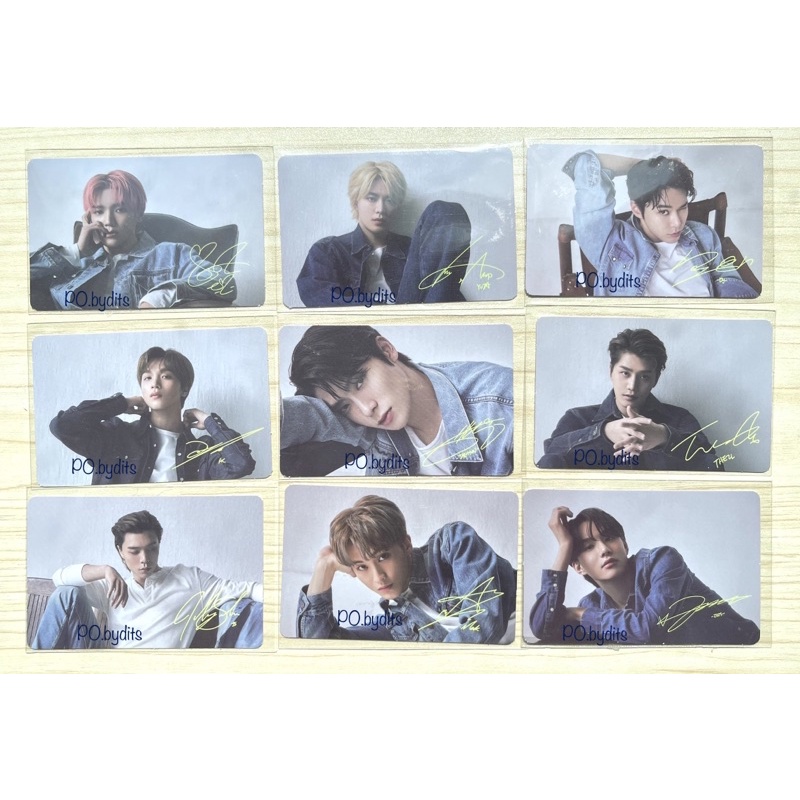 [READY STOCK] PHOTOCARD NCT 127 X NATURE REPUBLIC DENIM COOL GUY BOYS PC YUTA DOYOUNG HAECHAN JOHNNY