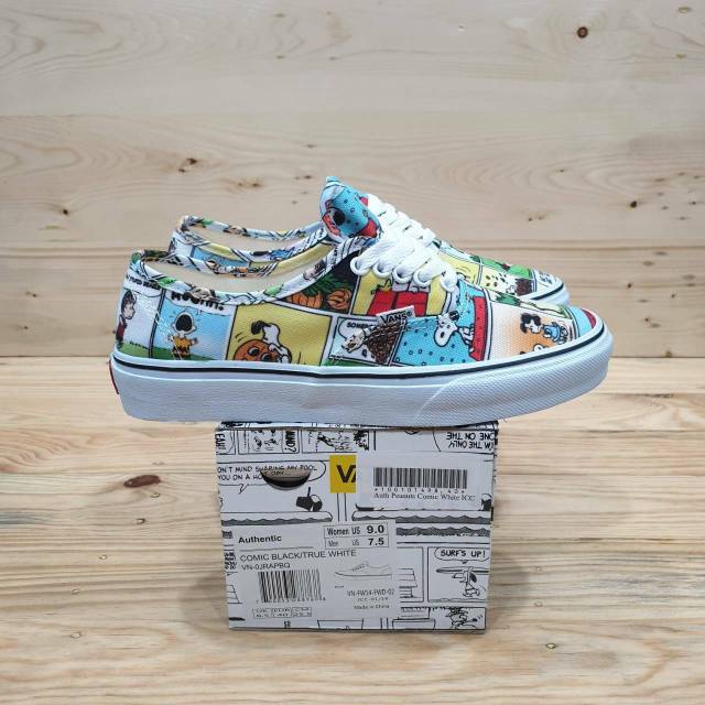 Vans Authentic Peanuts Comic True White