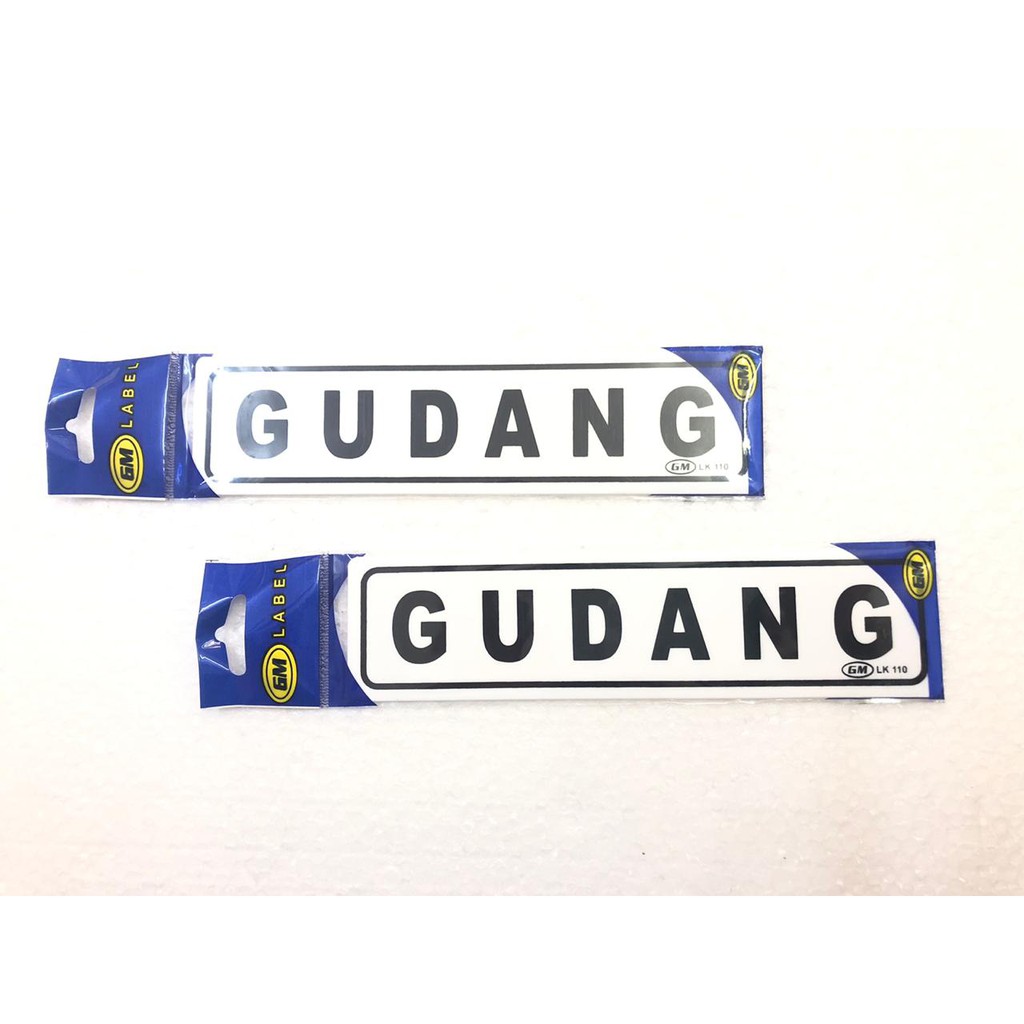 

GM LABEL GUDANG KECIL