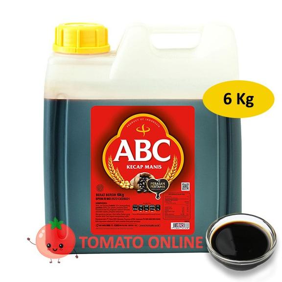 

Kecap Manis ABC Jerigen Dirigen Galon 6 kg / 6kg