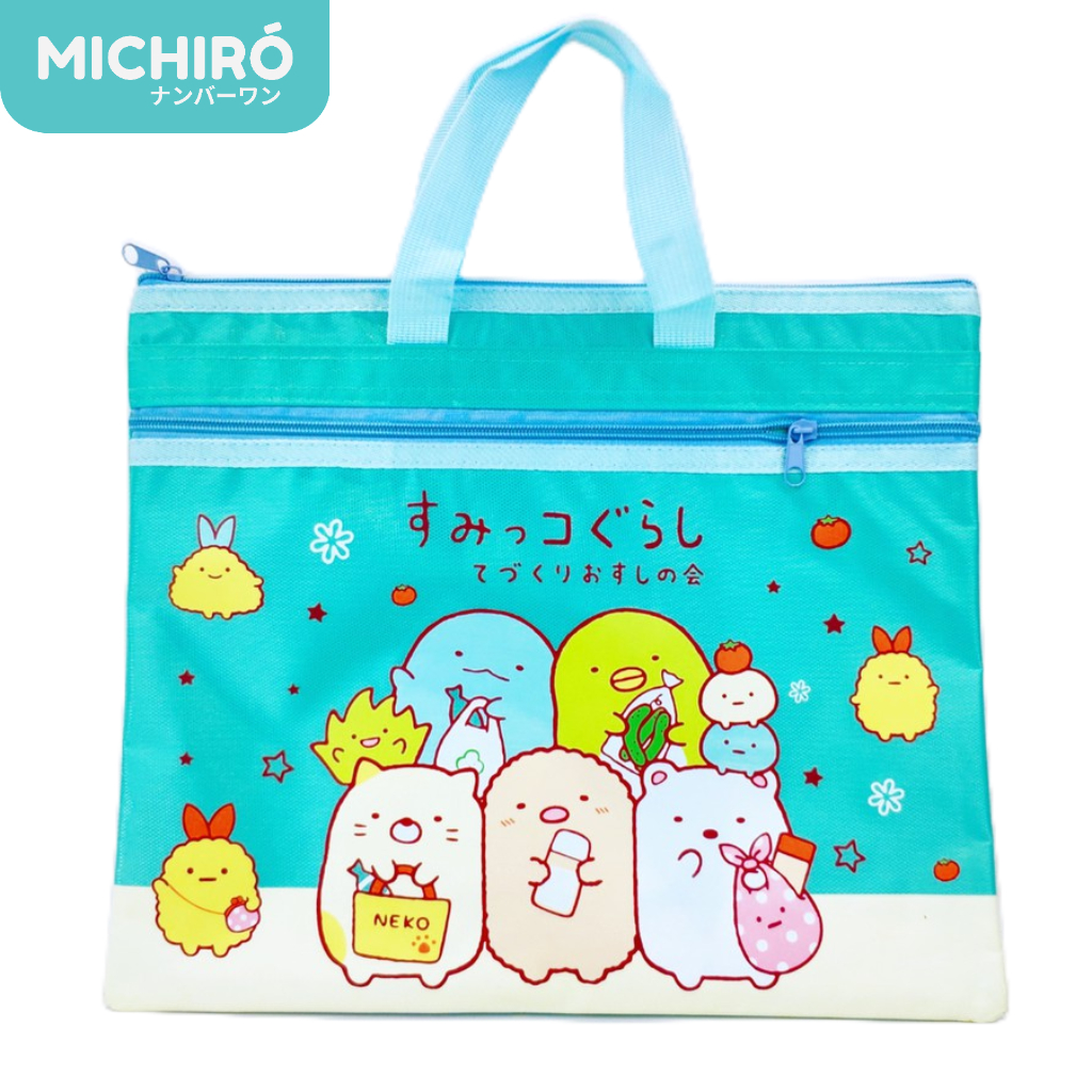 

Michiro Tas Folder/Tas Laptop Sumikko Dengan Pegangan Sumikko Map Folder With Handle