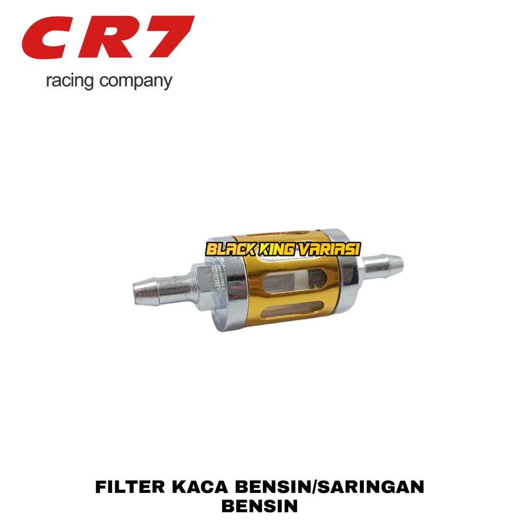 Filter Bensin Motor Filter Kaca Bensin Saringan Bensin Motor Variasi CR7 Universal