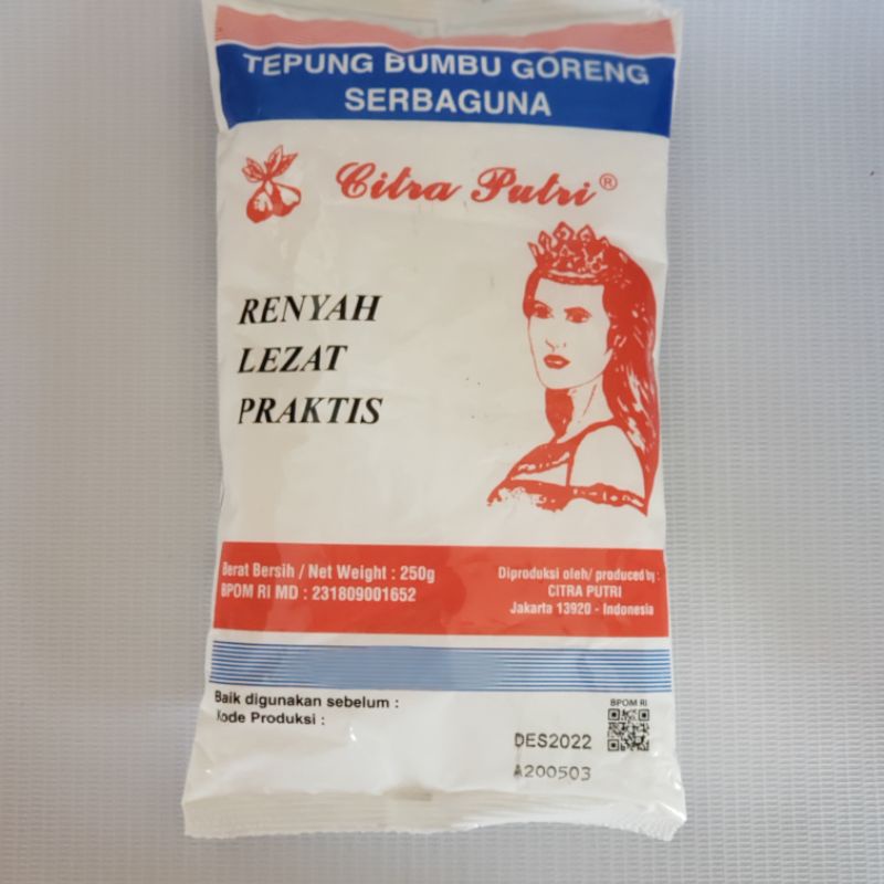 

Tepung Bumbu Goreng Citra Putri