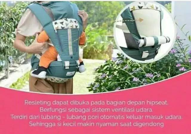 Ready Bandung Gendongan Hipseat Bayi , Hipseat Snobby , Hipseat Moms Baby , Hipseat Baby Joy