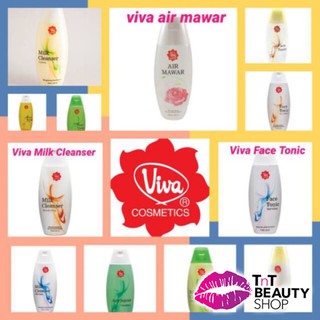 Image of Viva Milk Cleanser Susu Pembersih | Viva Face Tonic Penyegar Toner Air Mawar | TnT Beauty Shop