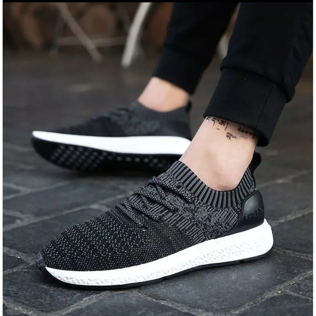 Sepatu Sneakers Import TW08-25 Olahraga Kasual Running Shoes Sneakers Pria Sneakers Pria