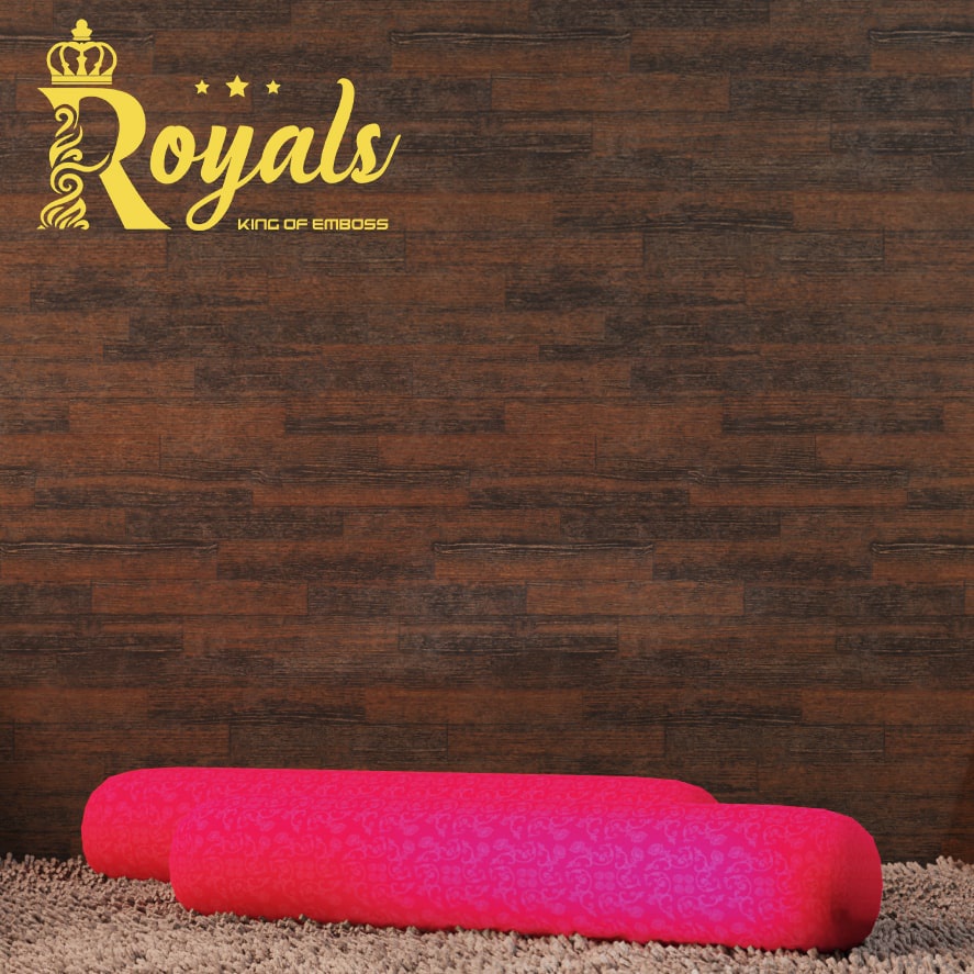 Royals Sprei Jacquard Emboss Uk 160/180 - Pink Fanta