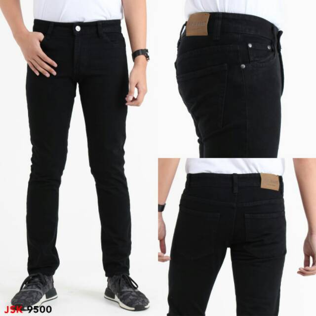  Celana  Panjang  Pria  Jeans Lurus Standar Basic Trendy  JSK 