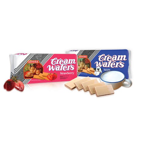 

BISKUIT SERENA CREAM WAFERS STRAWBERRY 185 GRAM