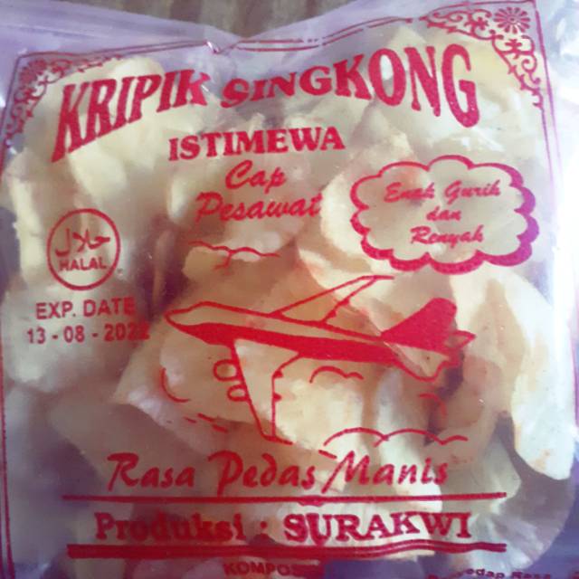 

Keripik kripik singkong