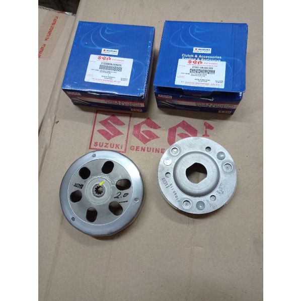 Kampas Ganda Mangkok Ganda Assy Suzuki Nex Ori Sgp 100%