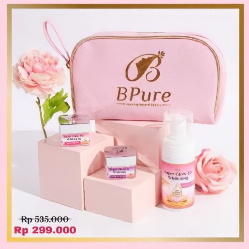 [PAKET HEMAT SKINCARE]BPURE SKINCARE-glowing