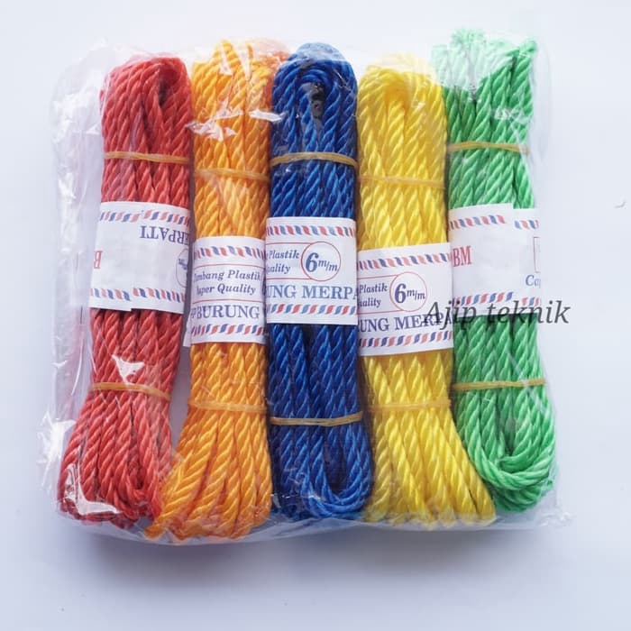 Tali Tambang Tali Plastik 6mm (1pcs)