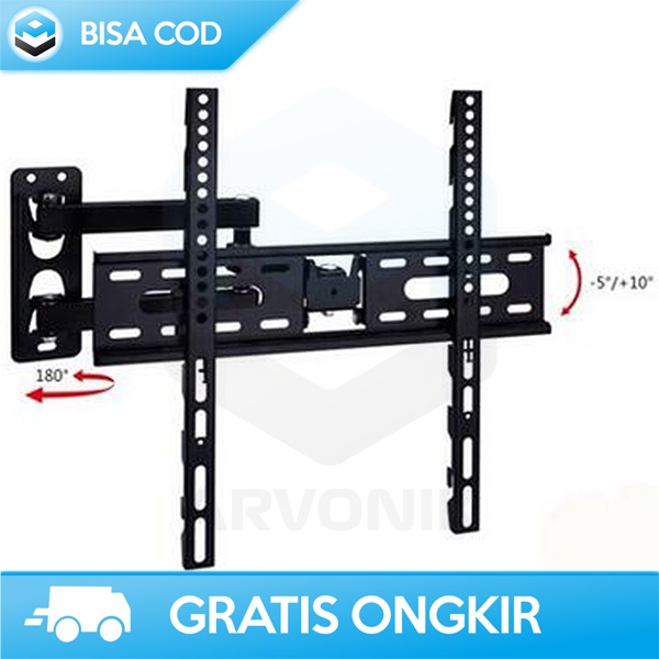 TV BRACKET TEMPEL DINDING UNIVERSAL 26 - 55 Inch CNXD METAL 30 KG ORI