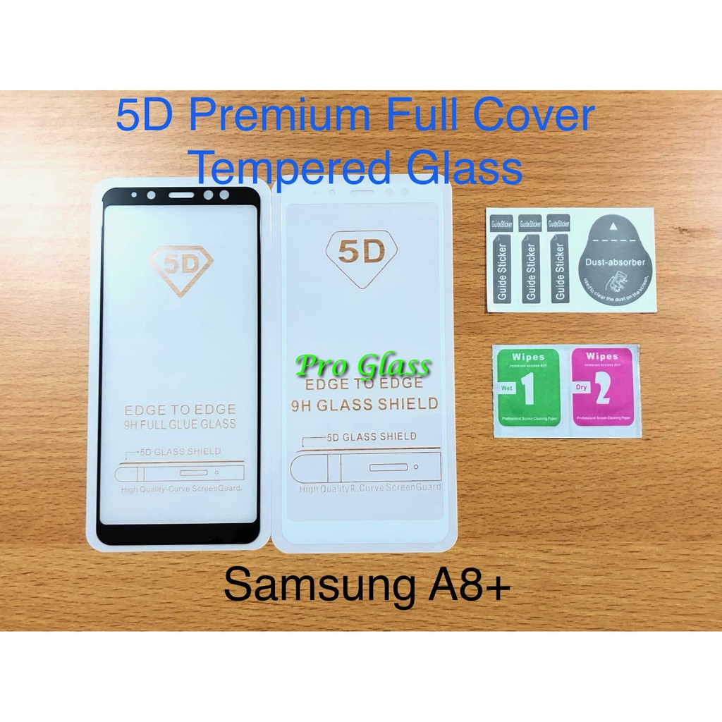 Samsung A8+ 2018 5D Full Cover Magic Glass Premium Tempered Glass