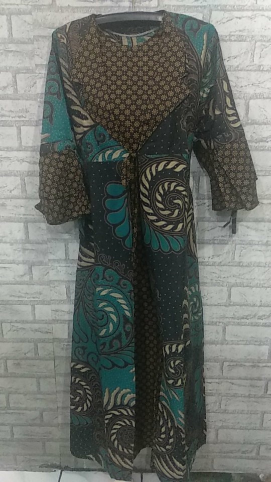 Batik Couple Keluarga - Batik Sarimbit Gamis Familly Set