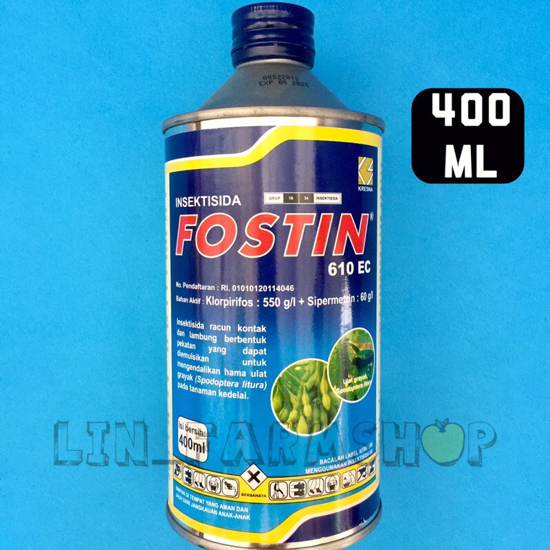 FOSTIN 610 EC 400 ML INSEKTISIDA / FOSTIN 400ML