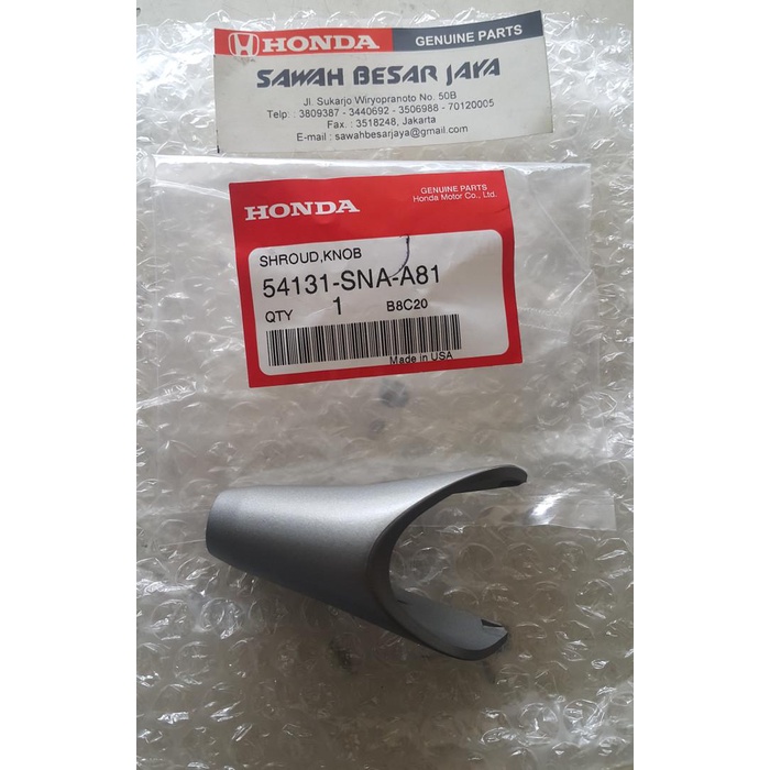 Tuas | Cover Shift Knob Persneling Matic At Mobil Honda Civic Fd