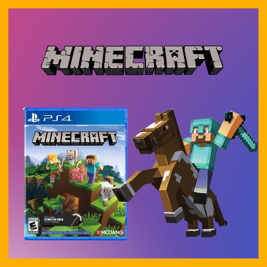 Minecraft Playstation 4/Kaset PS4