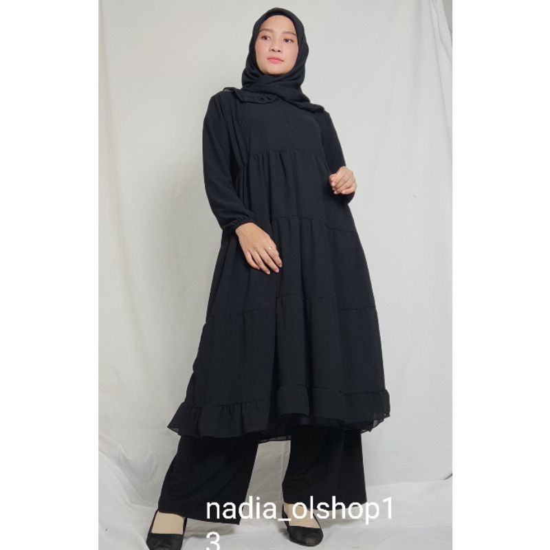 Midi Dress Ceruty Umpak Kode MIDI01