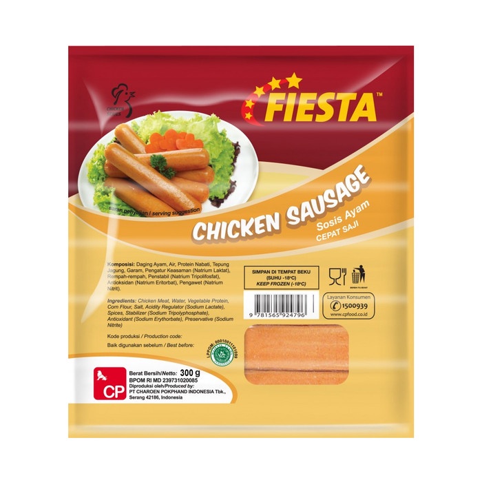 

Fiesta Sosis Ayam 300 gr