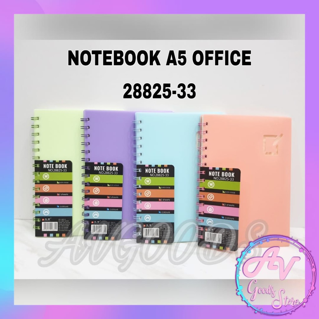 

notebook / diary / diary spiral office A5 / notebook spiral office A5 28825-33