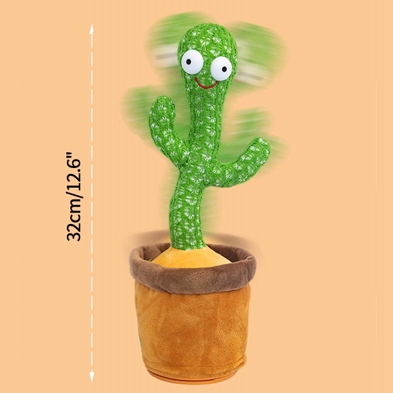 Dancing Cactus Toys Boneka Kaktus Joget Boneka Kaktus Goyang Mainan Kaktus Goyang Mainan Boneka Kaktus Boneka Cactus