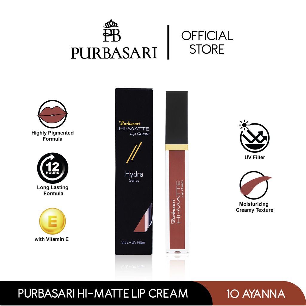 CS1-  Purbasari Hi-Matte Lip Cream