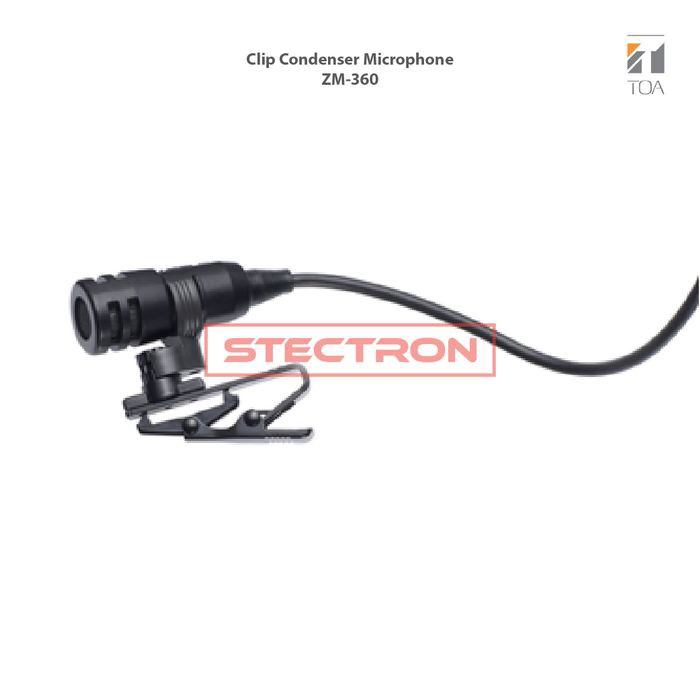gitar bass murah berkualitas Mic Clip On / Jepit TOA ZM-360 Murah