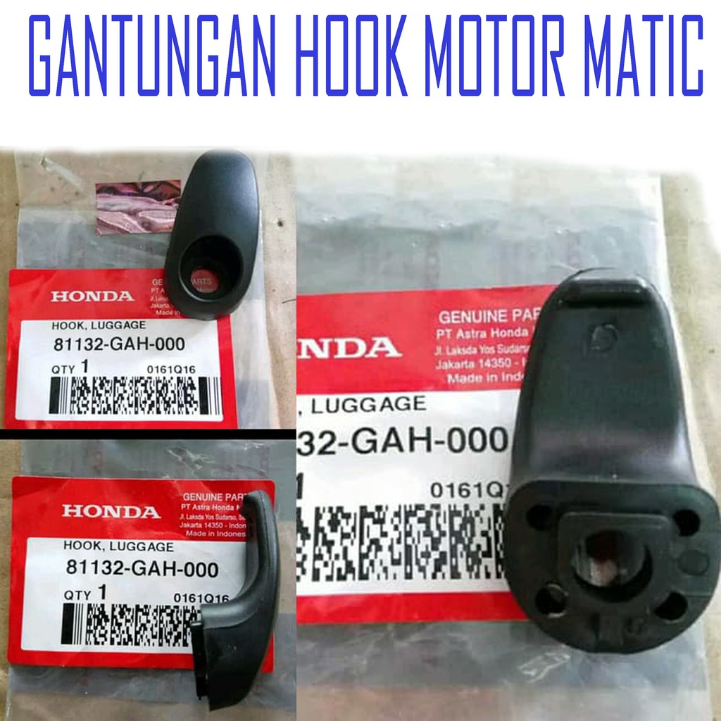 GANTUNGAN HOOK MOTOR MATIC