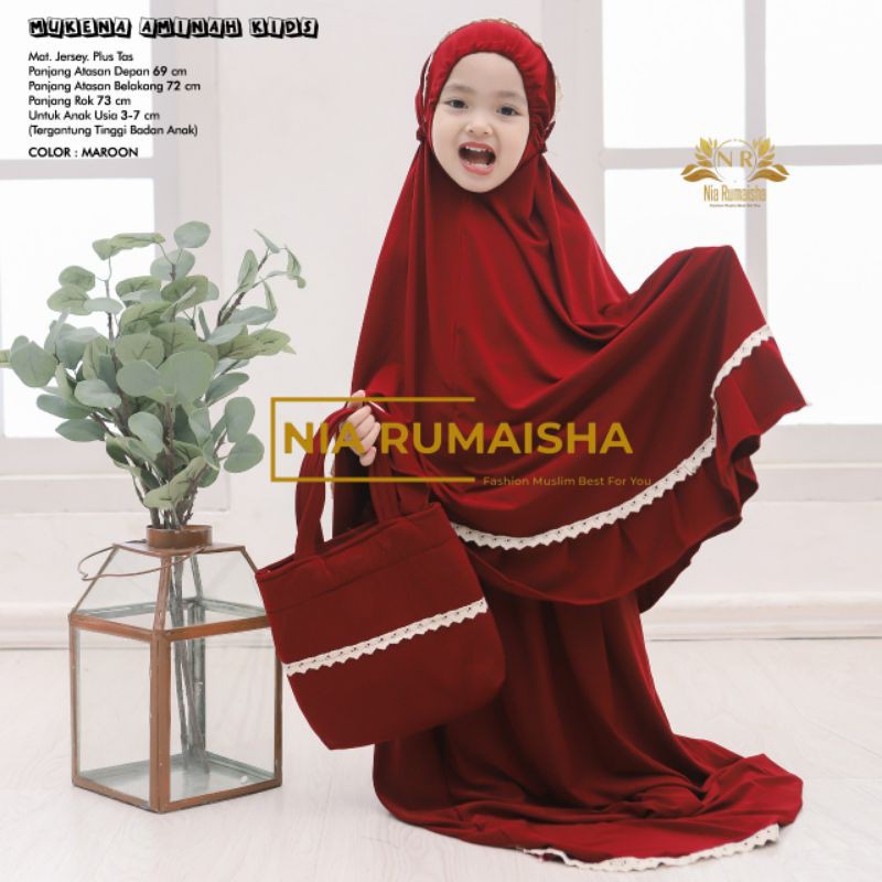 mukena aminah kids