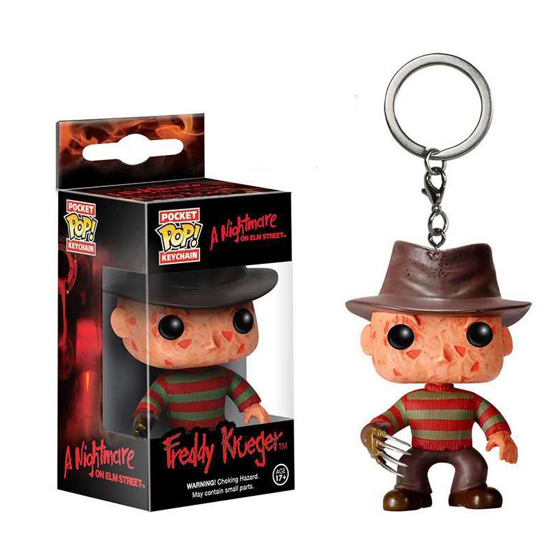 Funko POP Gantungan Kunci Bentuk Boneka Jason Voorhees Krueger 13th Bahan PVC Untuk Souvenir Halloween