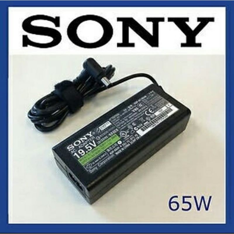 Adaptor Charger Original SONY VAIO 19.5V 3.3A ~DC(6.5*44mm)