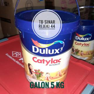  Dulux  CATYLAC Galon 5  KG  Cat Tembok Dinding interior Warna 