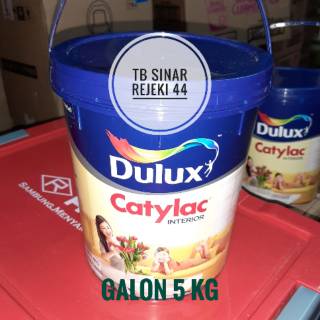  Dulux  CATYLAC Galon 5  KG  Cat  Tembok  Dinding interior Warna 