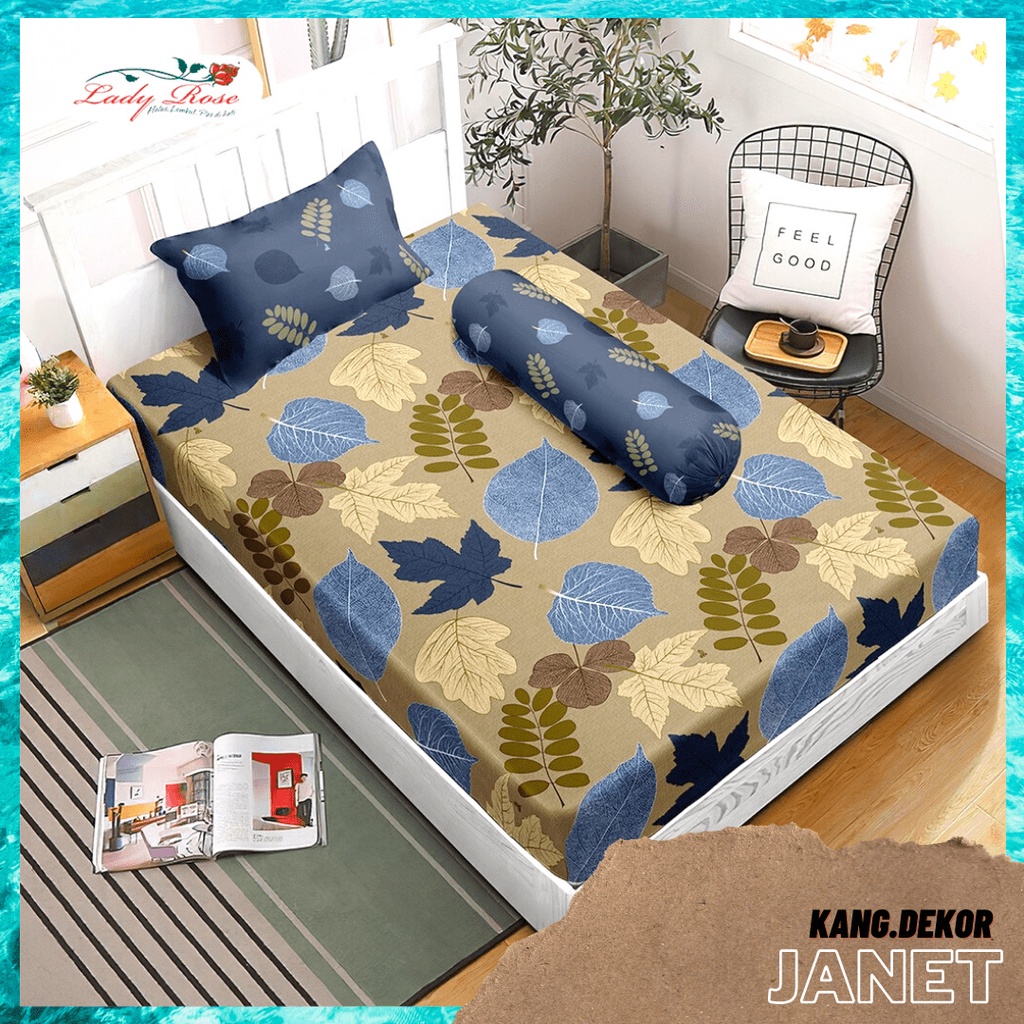 SPREI LADY ROSE SINGLE 120X200 NO 3 JANET SEPRAI CANTIK KAMAR TIDUR SEPREI LADYROSE TERBARU PROMO MURAH PREMIUM ANTI LUNTUR SEPREI AESTHETIC SEPRAI CANTIK SEPRE PROMO ANTI LUNTUR MOTIF LADYROSE PLUS SARUNG BANTAL SPREI DEWASA ALAS KASUR SPREI ADEM