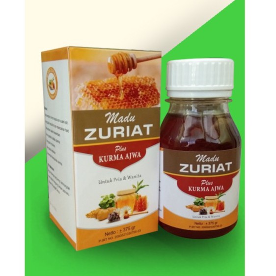 Madu Zuriat Herbal 21/ Madu Zuriat Plus Kurma Ajwa / Madu Zuriyat / Madu Zuriat Promil