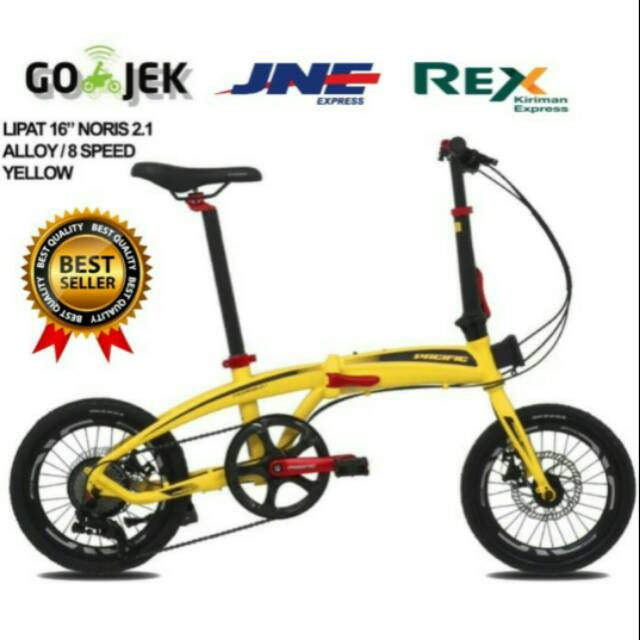 Sepeda Lipat Pasific Noris 2.1 - 8 Speed