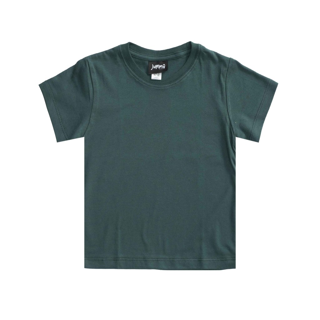 

Jummakids Green Army Basic T-Shirt Anak