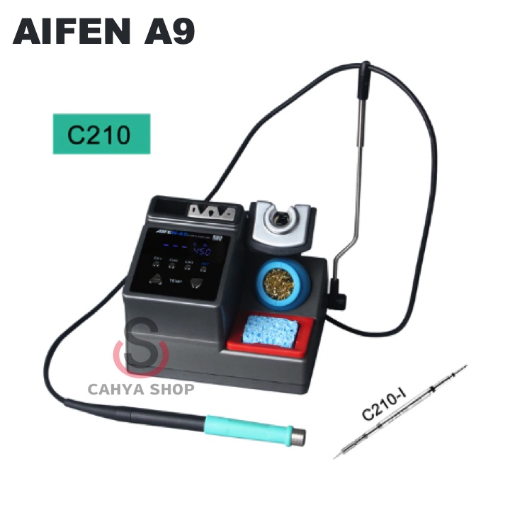 SOLDER STATION AIFEN A8 T12 AIFEN A9 C210 AIFEN A9 PRO ORIGINAL